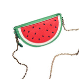 Xiniu women messenger bag Sweet Summer small leather handbag Women Cute Fruit Packet Chain Shoulder Orange Watermelon Bag #5M