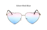 Women Heart Shape Sunglasses Ocean Lenses Sun Glasses For Female