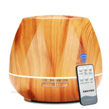 550ml Air Humidifier Essential Oil Diffuser Ultrasonic Cool Mist Humidifier LED Night Light for Office Home Bedroom Living Room