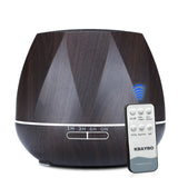 550ml Air Humidifier Essential Oil Diffuser Ultrasonic Cool Mist Humidifier LED Night Light for Office Home Bedroom Living Room