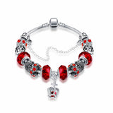 LUIISA 2017 European Queen Crystal Charm Bracelets For Women With DIY