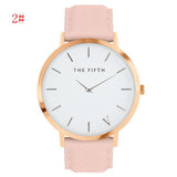 Thefifth watch Quartz watch Men's Watches Top Brand Luxury Leather Bus